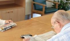 Residencia ancianos madrid Amma Arganzuela. Sala de televisión