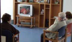 Residencia ancianos navarra Amma Betelu. Salón de televisión