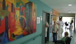 Residencia ancianos madrid Amma Coslada. Pasillo segunda planta