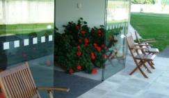 Residencia ancianos navarra Amma Ibañeta. Entrada principal a la residencia