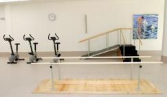 Residencia ancianos cataluña Amma Teià. Gimnasio y sala de rehabilitación