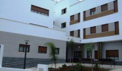 Residencia ancianos Amma Tejina. Entrada a la residencia