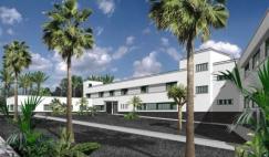 Residencia ancianos en canarias Amma Tías. Exterior de la residencia