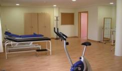 Residencia de ancianos. Gimnasio y sala de rehabilitación