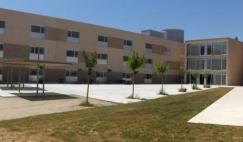 Residencia ancianos cataluña Amma Vilanova. Jardín interior