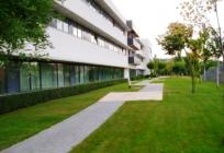 Residencia ancianos madrid Amma Colmenar. Jardín interior